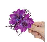 Pince à cheveux créative des années 2000 pour filles - Coiffe artificielle faite à la main - Bijoux de coiffure
