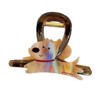 Pince à cheveux créative pour chien offrant une tenue ferme et facile à coiffer pour les trajets quotidiens, les fêtes de bureau ou les occasions décontractées