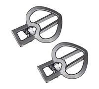 Pince à cheveux creuse en forme de bec de canard en forme de fleur ou de cœur pour femme et fille pour prendre des photos, faire du shopping, voyager