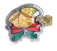 Pince à cheveux de Noël à paillettes pour femme en forme de bec de canard - Pince à cheveux pour filles - Barrettes à cheveux de vacances pour frange latérale