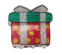 Pince à cheveux de Noël réglable en acrylique durable Décoration festive pour la maison et le bureau