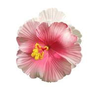 Pince à cheveux de plage, pince à cheveux hibiscus, pince à cheveux tendance élégante pour décoration d'hibiscus, outil de coiffage, ornam léger pour filles