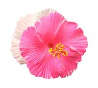 Pince à cheveux de plage, pince à cheveux hibiscus, pince à cheveux tendance élégante pour décoration d'hibiscus, outil de coiffage, ornam léger pour filles