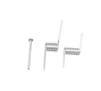 Pince à cheveux de remplacement à ressort de Torsion de Type V, en acier inoxydable, 4 pièces for pinces à grandes mâchoires(B)