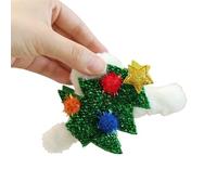 Pince à cheveux délicate de Noël pour femme et fille - Pince à cheveux pour cheveux longs - Antidérapante - Pince à cheveux de voyage délicate