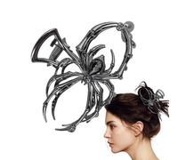 Pince à cheveux d'Halloween, pince à cheveux d'Halloween | Pinces à cheveux d'araignée d'Halloween gothique pour petite amie, épouse, amie, sœur, fille