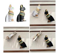 Pince à cheveux égyptienne en forme de chat pour femme et adolescente - Pince solide et sécurisée pour queue de cheval - Pour une coiffure quotidienne