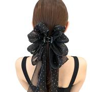 Pince à cheveux élégante avec perles d'imitation - Accessoire de mode pour chignon sécurisé et usage quotidien