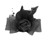 Pince à cheveux élégante en forme de chapeau haut-de-forme pour filles, bals de promo, adolescents, adultes, banquet, fête, queue de cheval