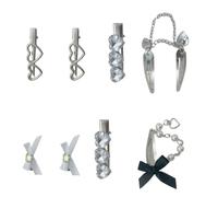 Pince à cheveux élégante et charmante pour un usage quotidien et une séance photo