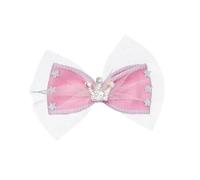 Pince a cheveux ella noeud rose
