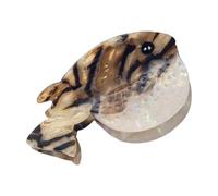 Pince à cheveux en acétate avec motif vie marine pour maintenir fermement l'épingle à cheveux durable pour les entraînements sportifs et les sorties décontractées Pince à cheveux pour un usage