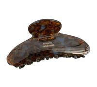 Pince à cheveux en acétate de cellulose de 10,4 cm, grandes pinces à cheveux pour femme | Épingle à cheveux française antidérapante forte tenue, barrettes durables pour femmes, attrape-cheveux tortue