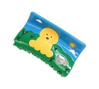 Pince à cheveux en acétate de dessin animé pour femmes et filles - Accessoires colorés pour queue de cheval