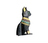 Pince à cheveux en acétate de forme de chats égyptiens à forte prise en main antidérapante pour femme, esthétique, queue de cheval, usage quotidien