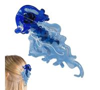 Pince à cheveux en acétate - En forme de méduse - Finition mate - Maintien sûr pour les mèches bou s ou les petits rapides - Idéal pour les matins occupés et les routines de beauté sans