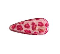 Pince à cheveux en acrylique Animal rose à la mode, Barrette à porter confortable, épingle à cheveux décorative pour le travail scolaire ou la fête, pince à cheveux antidérapante