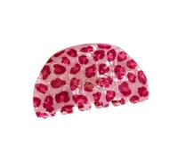 Pince à cheveux en acrylique Animal rose à la mode, Barrette à porter confortable, épingle à cheveux décorative pour le travail scolaire ou la fête, épingle à cheveux pour femmes