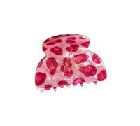 Pince à cheveux en acrylique Animal rose à la mode, Barrette à porter confortable, épingle à cheveux décorative pour le travail scolaire ou la fête, épingle à cheveux pour femmes