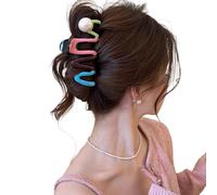 Pince à cheveux en acrylique pour femmes Épingles à cheveux pratiques pour des coiffures volumineuses plus sûres pendant le sport et l'événement social