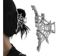 Pince à cheveux en alliage d'Halloween, pinces à cheveux - Clip de requin créatif Clip d'araignée Clip de griffe - Pinces à cheveux pratiques pour amis de la famille, , compl tes