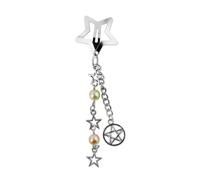 Pince à cheveux en chaîne Star Designs adaptée à divers événements, y compris les fêtes et à porter quotidien, pour un attrait à la mode