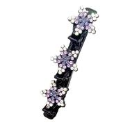 Pince à cheveux en cristal étoile à la mode pour femmes Barrettes élégantes Stylo pour femmes et filles Clip modèle