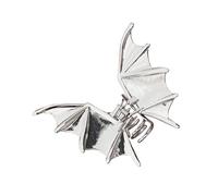 Pince à cheveux en forme d'aile de chauve-souris pour femme - Gothique | Pince à griffes décorative antidérapante avec construction robuste et finition vive, texture mate pour les fêtes à thème de vac