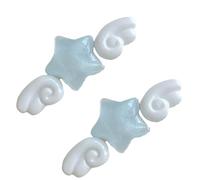 Pince à cheveux en forme d'aile d'étoile pour filles, épingles à cheveux légères en forme de bec de canard pour un usage quotidien et les fêtes, accessoires de cheveux de printemps