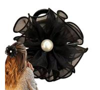 Pince à cheveux en forme de | Accessoire de cheveux en forme de | Pince à cheveux en acrylique avec perle | Barrettes à cheveux antidérapantes pour femme et fille