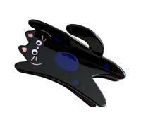 Pince à cheveux en forme de chats de dessin animé pour queue de cheval pour femme soins de la peau Camping Pince à cheveux élégante pour fête de mariage