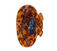 Pince à cheveux en forme de chien de dessin animé pour femme et fille, grande pince à cheveux en acétate pour queue de cheval, accessoire de fête d'anniversaire