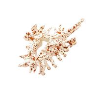 Pince à cheveux en forme de conque de dessin animé - Forte adhérence - Accessoire tendance et sécurisé - Accessoire pour les coiffures quotidiennes - Pince à cheveux colorée