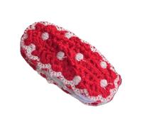 Pince à cheveux en forme de fleur de fruits tricotée à la main antidérapante pour fille - Coiffe pour femme et adolescente - Accessoires pour cheveux doux