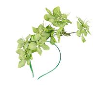 Pince à cheveux en forme de fleur de jasmin artificielle avec fibre de polyester pour décoration de fête de mariage et photo de vieux mariage