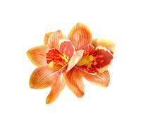 Pince à cheveux en forme de fleur - En résine hawaïenne - Accessoires pour cheveux antidérapants - Pour vacances, maison, voyage, mariage, enterrement de vie de jeune fille, été, , Nouvel An