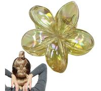 Pince à cheveux en forme de fleurs tropicales, pinces à cheveux, pinces à cheveux électroplaquées pour décoration de cheveux, pinces à griffes avec accessoires de fixation solide pour