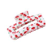Pince à cheveux en forme de fruit à la mode, poignée antidérapante pour femmes, tenues de filles et coiffures pour occasions spéciales, pince à cheveux de printemps pour femmes
