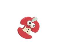 Pince à cheveux en forme de fruit de dessin animé avec visage amusant - Jolie épingle à cheveux pour femmes et filles - Accessoires de cheveux tendance antidérapants