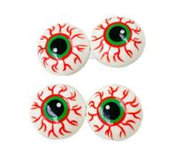 Pince à cheveux en forme de globe oculaire pour Halloween, accessoire de costume délicat pour adultes et enfants, en alliage de résine, décorations multi-usages pour Halloween