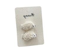 Pince à cheveux en forme de hérisson et attaches pour filles en tissu doux Accessoires sans danger pour enfants