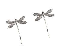 Pince à cheveux en forme de libellules étincelantes pour filles et enfants - Barrettes créatives des années 2000