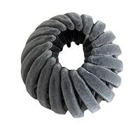 Pince à cheveux en forme de nid d'oiseau - Accessoire magique pour queue de cheval - Accessoire pour queue de cheval - Accessoire pour femme - Gris