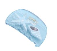 Pince à cheveux en forme de poisson - Grande pince à cheveux - Élégante et large - Pour filles