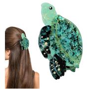 Pince à cheveux en forme de tortue amusante - Accessoire de coiffure ludique - Pour les vacances, la Saint-Valentin, les anniversaires, les fêtes, les filles, les femmes et le