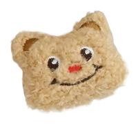 Pince à cheveux en fourrure d'ours au beurre - Broche pour fête d'anniversaire