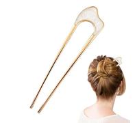 Pince à cheveux en métal - Épingle à cheveux vintage en U - Style raffiné et pratique - Accessoire classique pour chiens, tresses et liens exigeants