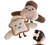 Pince À Cheveux En Peluche Barrette Attrape-Cheveux Forte Prise Mode
