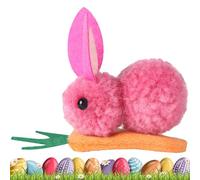 Pince à cheveux en peluche lapin - épingle à cheveux animale, lapins carrot élastique décoration cheveux flous design | Convient pour les femmes filles tenue décontractée tenue à thème de