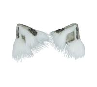 Pince à cheveux en peluche pour Halloween, barrettes à cheveux tendance, queue de cheval, décoration de cheveux côté Cl